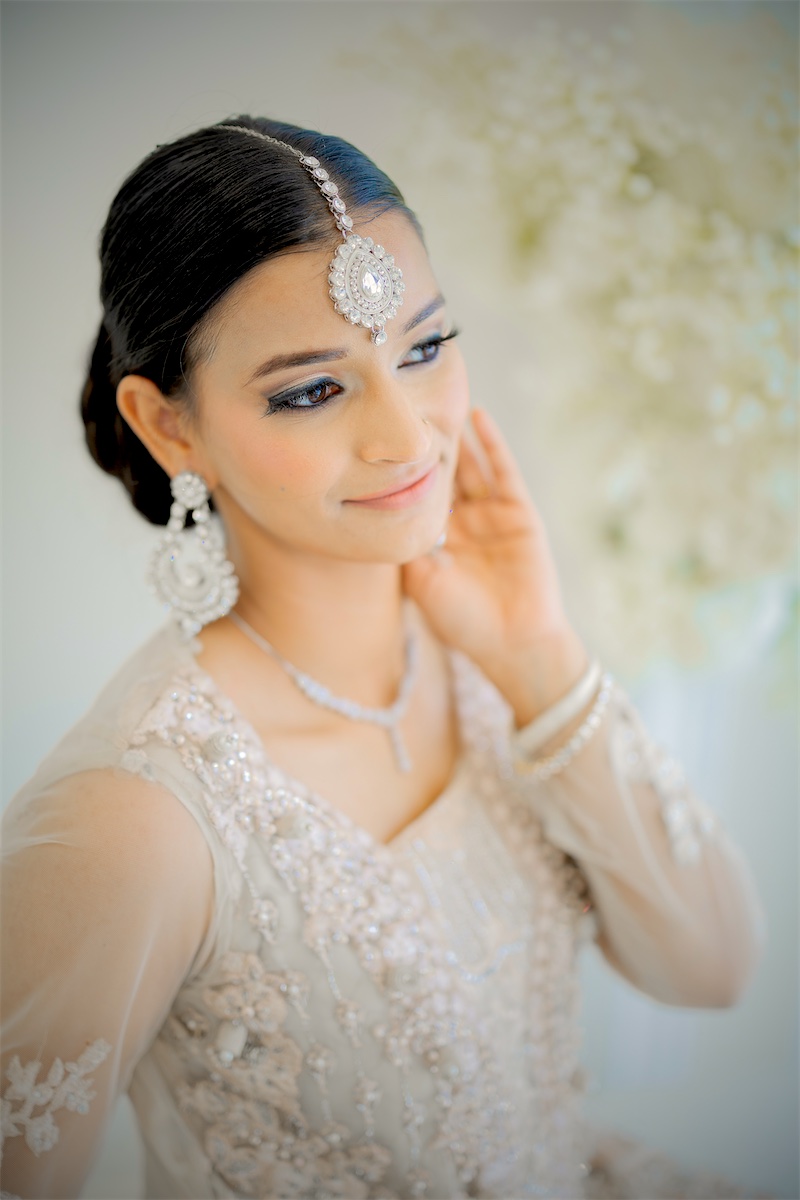 Bridal makeup look