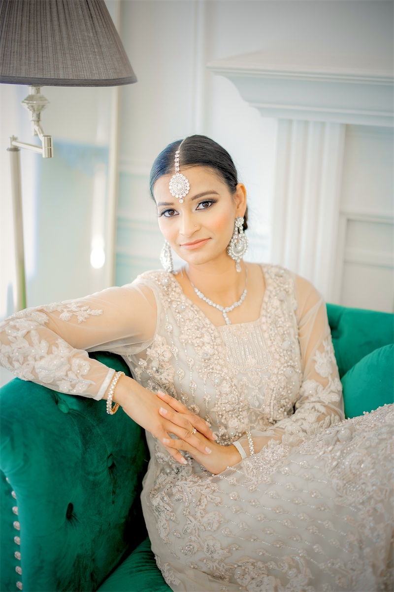 Bridal makeup look