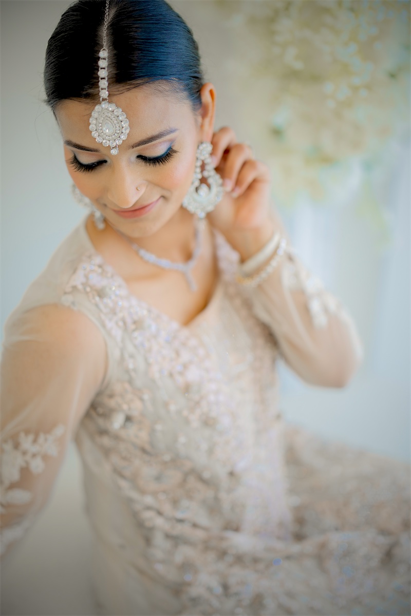 Bridal makeup look