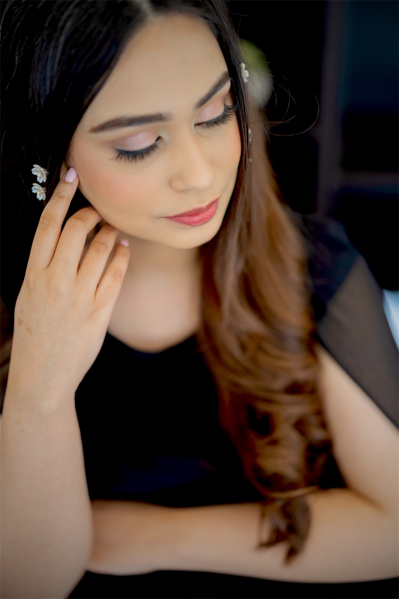 Editorial beauty look